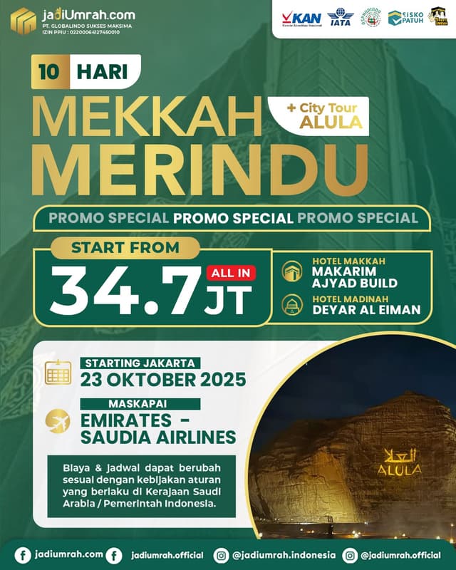 Mekkah Merindu + City Tor Al Ula